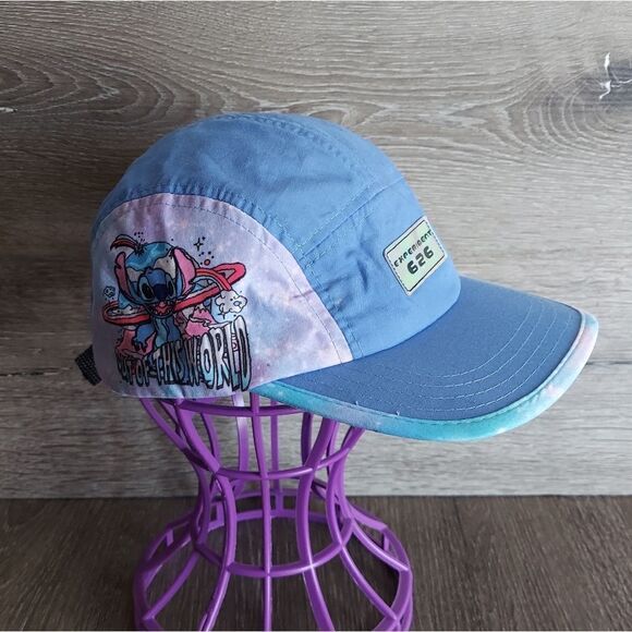 Disney Lilo & Stitch Experiment 626 5-Panel Strapback Hat - Picture 1 of 8